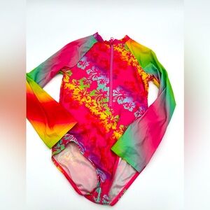 Girls Rash Guard One Piece